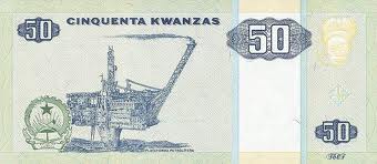 AOA Angolan Kwanza Kz 50 Bill Back