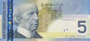 canadian 5 bill