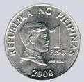 CLP Peso $1 Coin Head