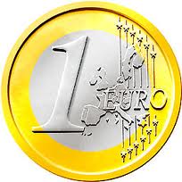 EUR One Euro €1 Coin Tail