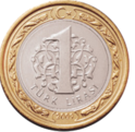 Turkish Lira TL1 Coin Tail